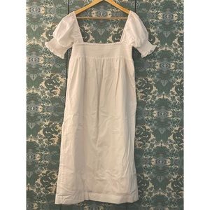 Rhode Resort Smocked Puff Sleeve Dress